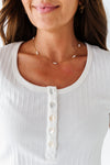 Stainless Steel Beaded Chain Necklace