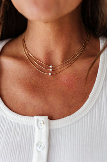  Layered Pearl Necklace