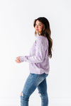 Prue Pullover Sweater in Lavender