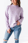 Prue Pullover Sweater in Lavender