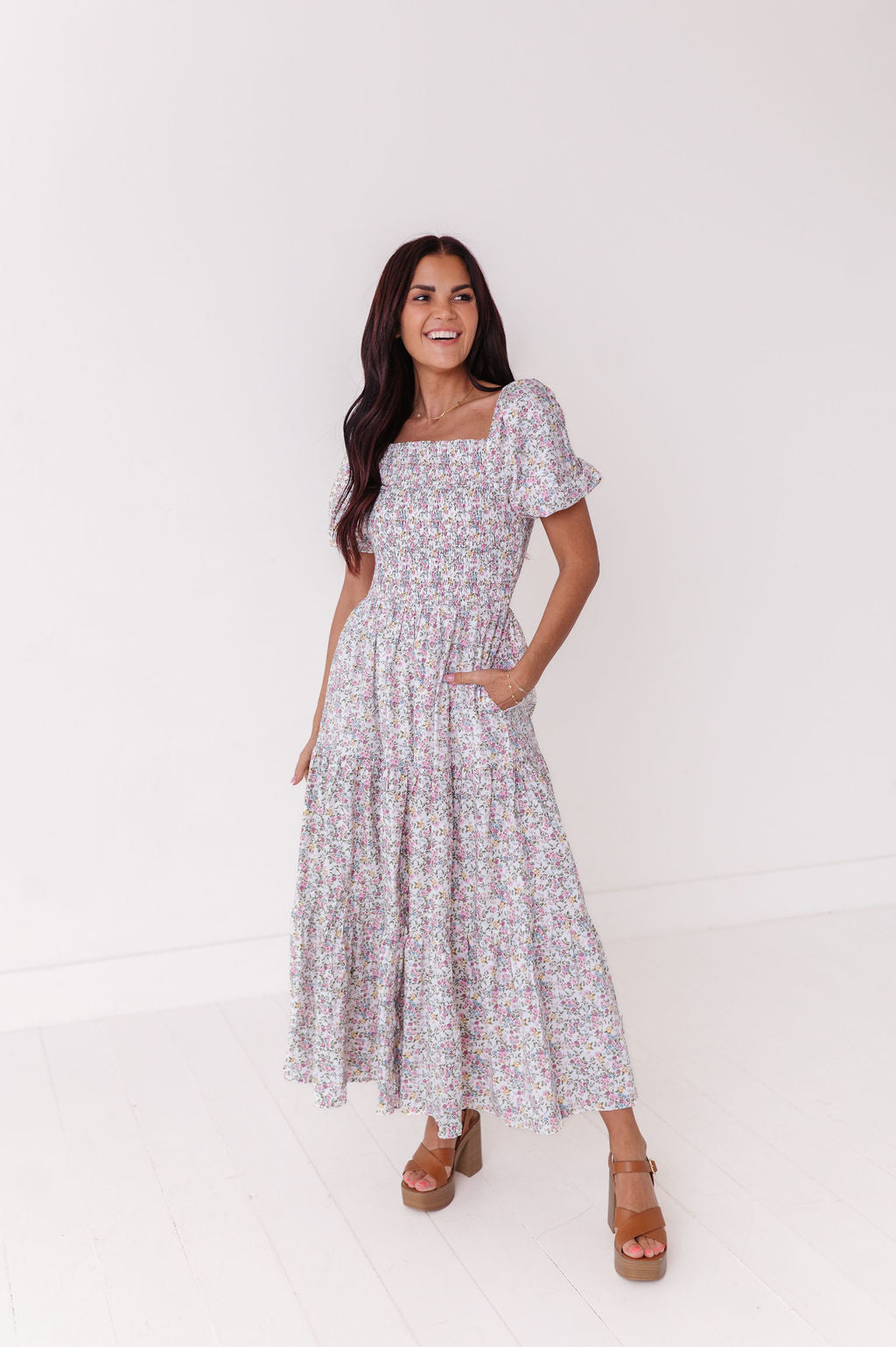 Eleanor Smocked Dress – Livy&Kate Clothing