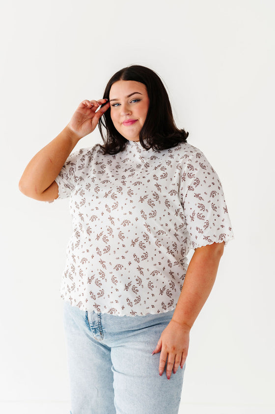 Naomi Floral Print Top