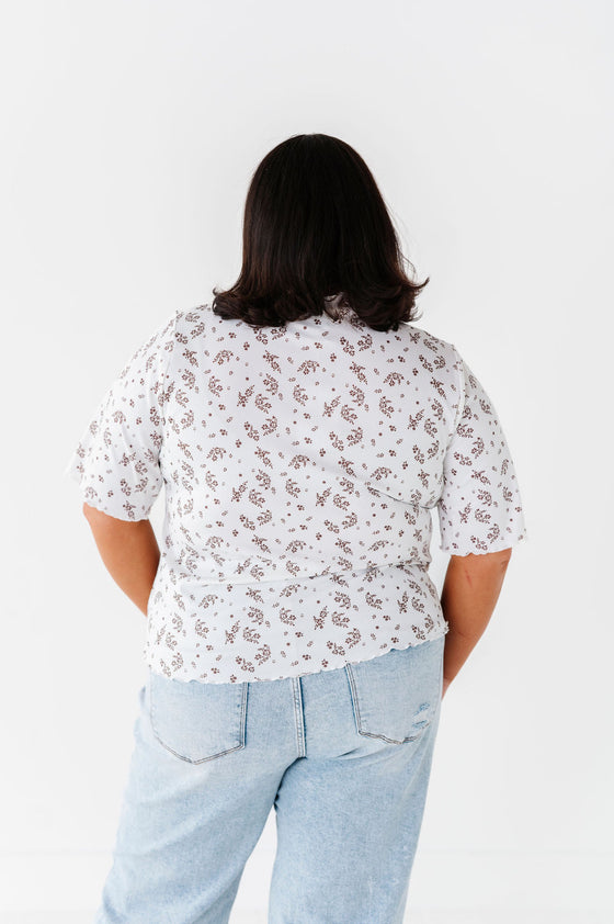 Naomi Floral Print Top