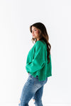 Madeline Knit Sweater in Emerald