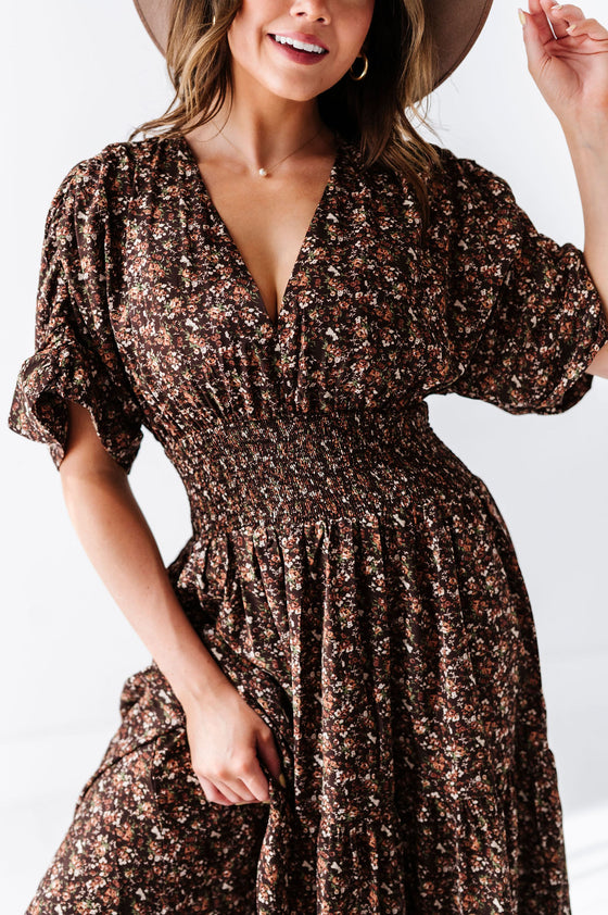 Lina Floral Dress - Size Small Left