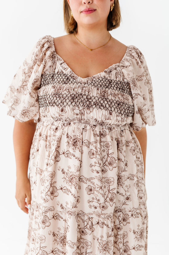 Miriam Smocked Dress