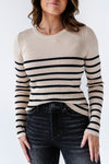 Rory Stripe Sweater - Size Large Left