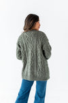 Alpine Cable Knit Cardigan