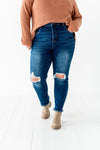 Jax Distressed Skinny Jeans