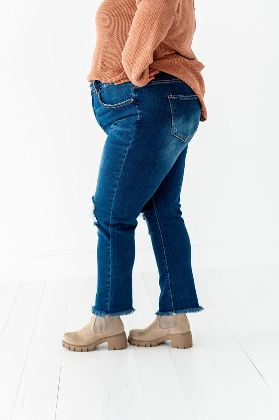 Jax Distressed Skinny Jeans