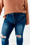 Jax Distressed Skinny Jeans