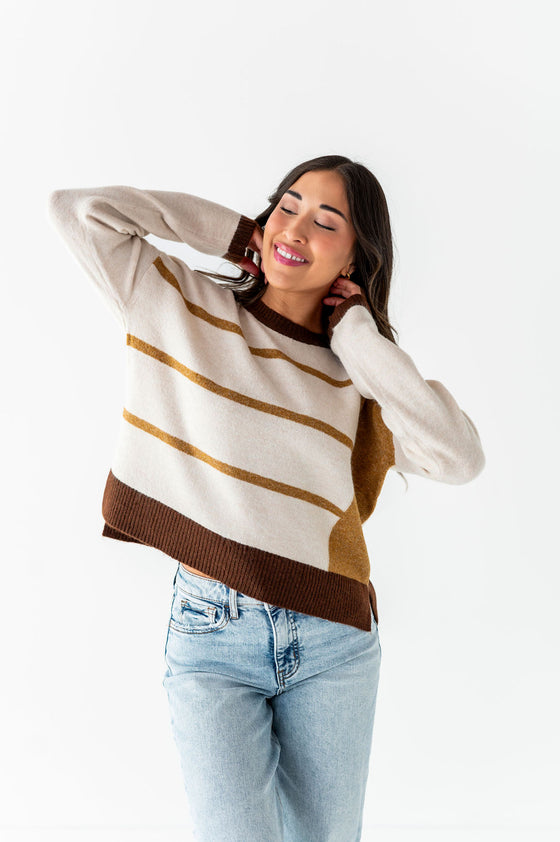 Linden Colorblock Sweater