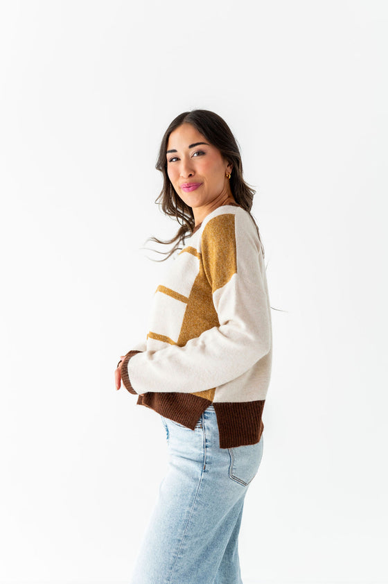 Linden Colorblock Sweater