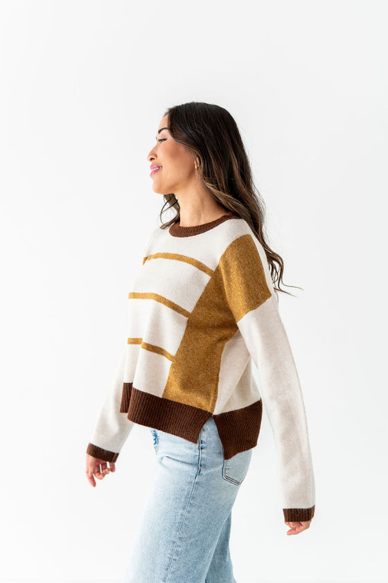 Linden Colorblock Sweater