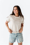 Belmont Casual Striped Knit Top
