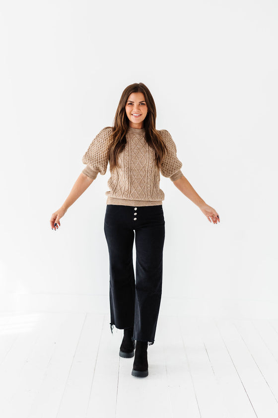 Coco Cable Knit Top