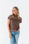 Kya Sweater Top in Mocha