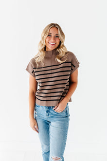  Kya Sweater Top in Mocha