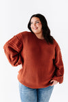 Leona Sweater in Rust