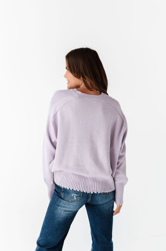 Nikki Sweater in Lavender
