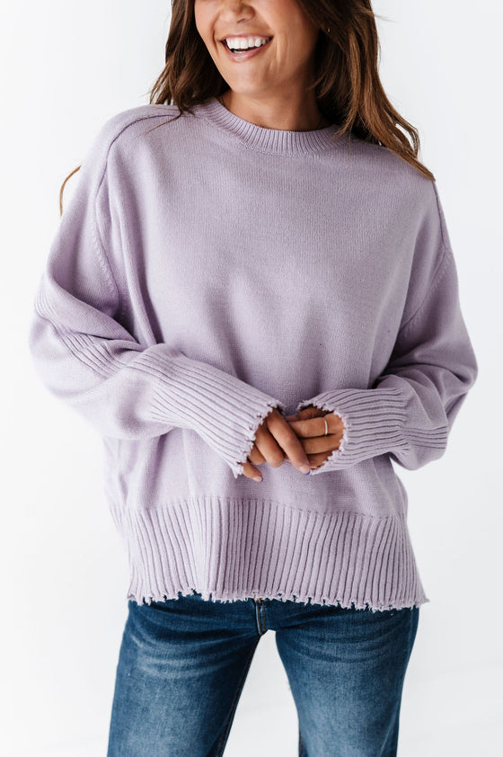 Nikki Sweater in Lavender