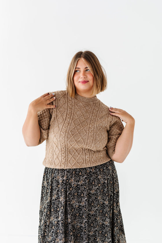 Coco Cable Knit Top