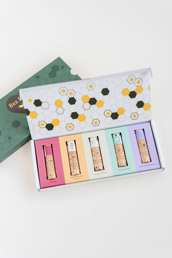 Bee Bella - 5 Pack Lip Balm Gift Box