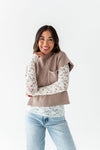 Ariana Sheer Lace Top in Cream