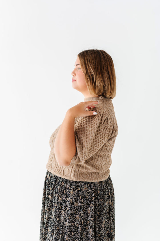 Coco Cable Knit Top