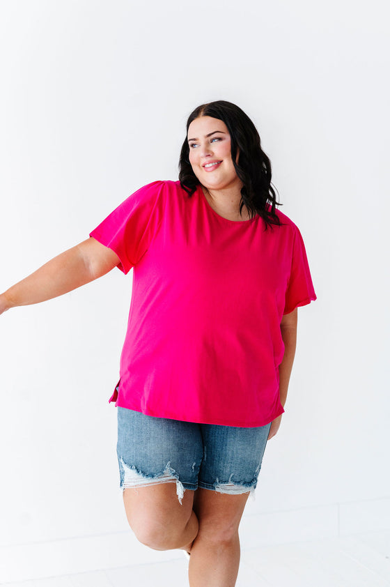 Marissa Top in Fuchsia