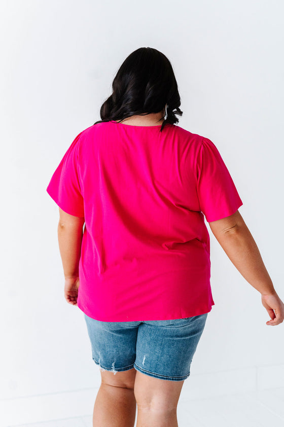 Marissa Top in Fuchsia