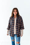 Zealand Plaid Top