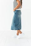 Mariah Denim Midi Skirt