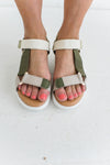 Qwest Sandal in Green