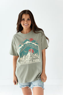  "National Park" Oversized Graphic Tee