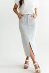 Rosa Pin Stripe Skirt