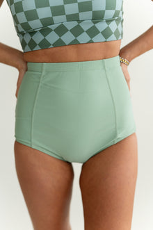  Classic High Waisted Bottoms in Seafoam L&K Exclusive