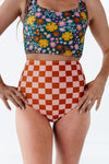 High Waisted Bottoms in Check Me Out