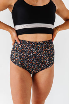  Boardwalk High Waisted Bottoms in Ditsy Daisy