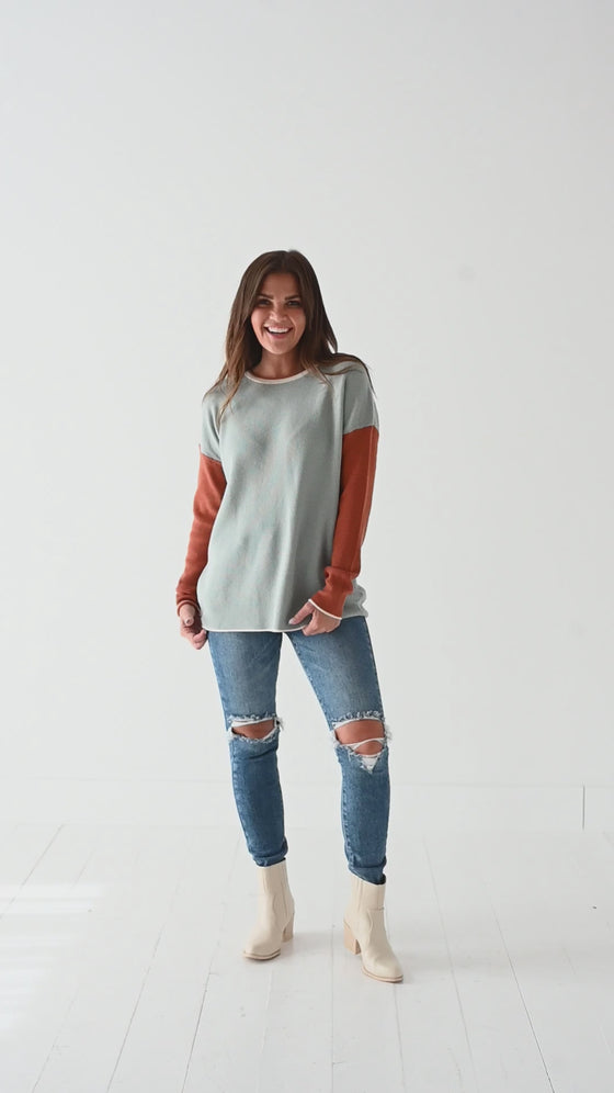 Wesley Colorblock Sweater