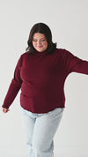 Josie Top in Burgundy