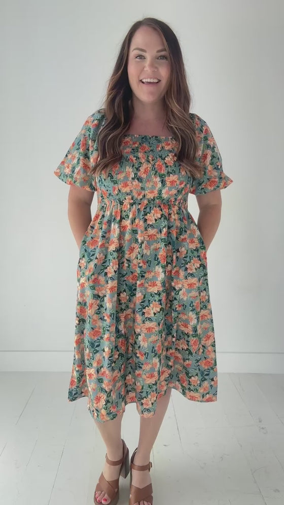 Lacey Floral Dress