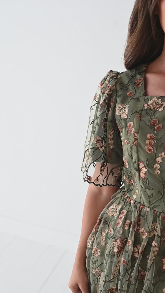 Francesca Embroidered Dress