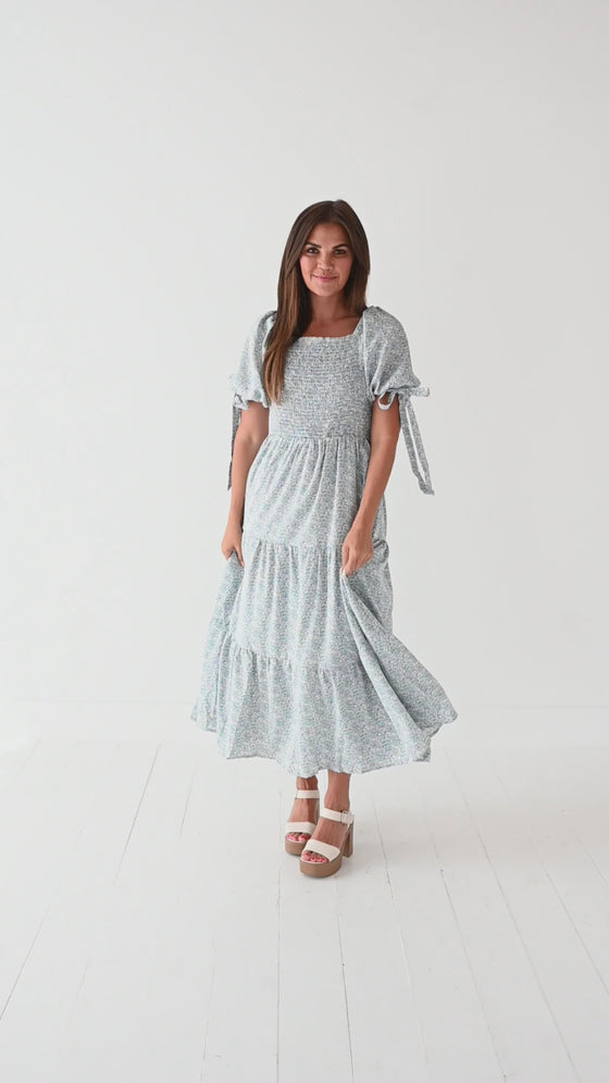 Gracie Tiered Dress - Size Large Left