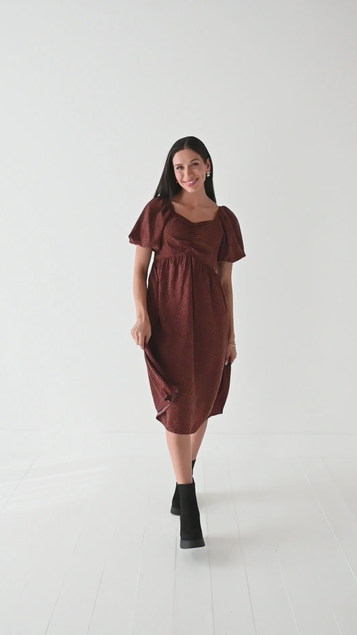 Shayla body dress SHAYLA MAXI DRESS - SQUARE NECKLINE DRESS