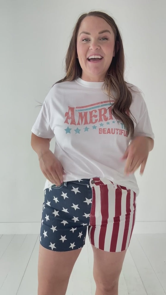 Americana Flag Shorts