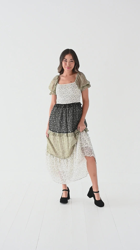 Flora Tiered Dress