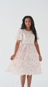 Markell Floral Eyelet Dress