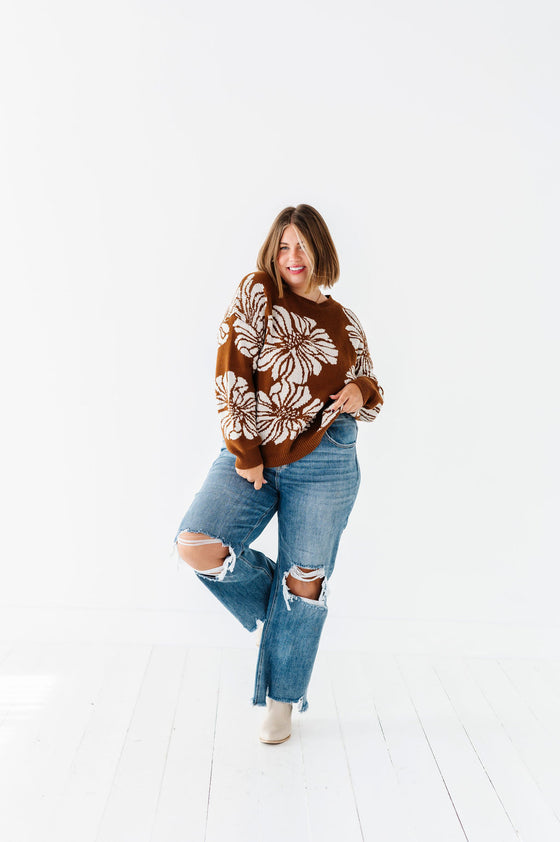 Jasper Sweater in Brown