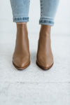 Filip Leather Bootie in Camel - Size 6 Left